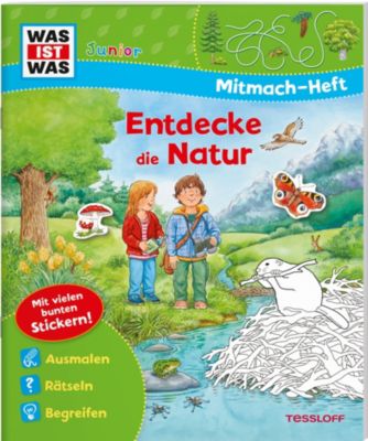 Buch - WAS IST WAS Junior: Natur entdecken, Mitmach-Heft