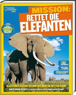 Buch - National Geographic Kids: Mission: Rettet die Elefanten