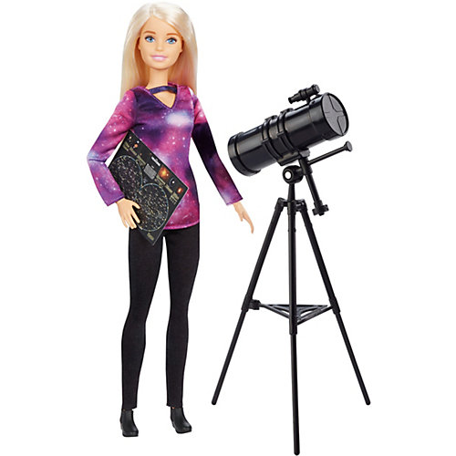 Кукла Barbie "Кем быть?" National Geographic Астрофизик от Mattel