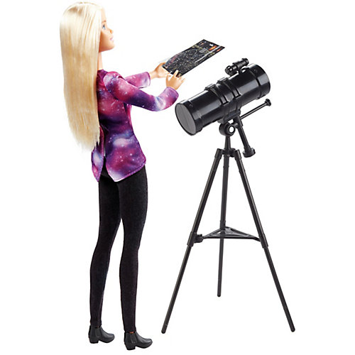Кукла Barbie "Кем быть?" National Geographic Астрофизик от Mattel