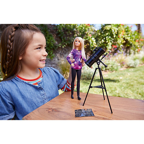 Кукла Barbie "Кем быть?" National Geographic Астрофизик от Mattel