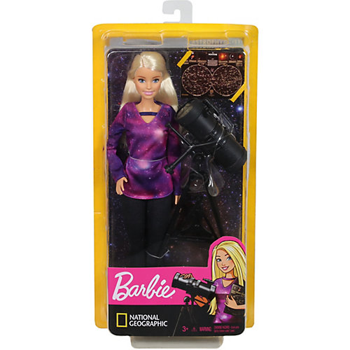 Кукла Barbie "Кем быть?" National Geographic Астрофизик от Mattel