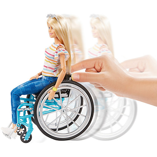 Кукла Barbie в инвалидной коляске от Mattel