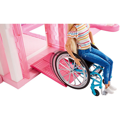 Кукла Barbie в инвалидной коляске от Mattel