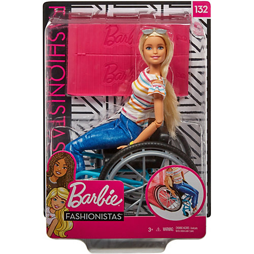 Кукла Barbie в инвалидной коляске от Mattel