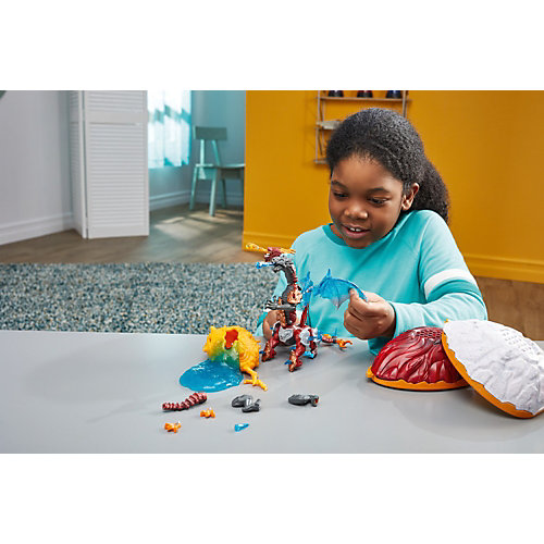 Игровой набор 2 в 1 Mega Construx Breakout Beasts Битва удивительных существ от Mattel