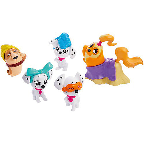 Набор фигурок Disney "Улица 101 Далматинца" Спа-коллекция от Mattel