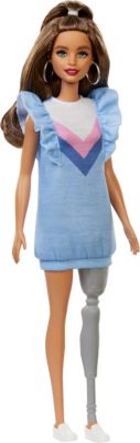 Barbie Fashionistas Puppe mit Beinprothese