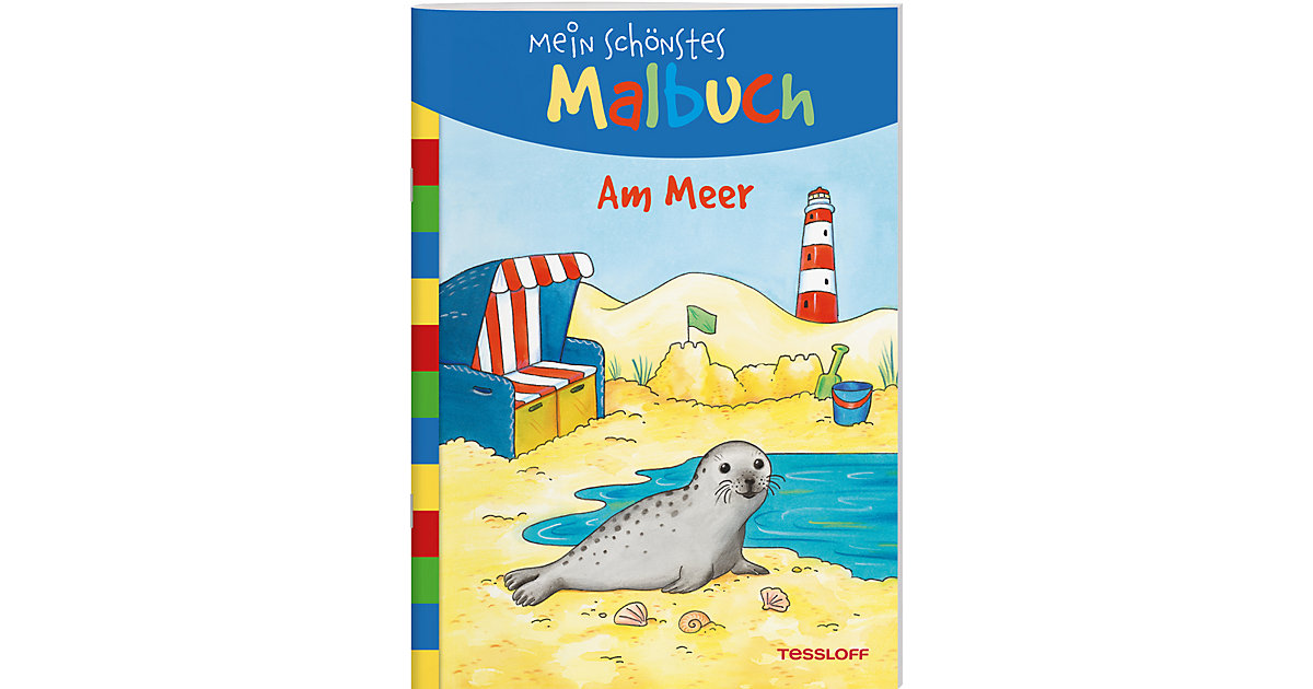 Buch - Mein schönstes Malbuch: Am Meer