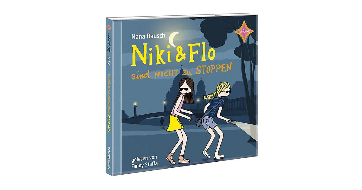 Niki & Flo sind nicht zu stoppen, 2 Audio-CDs Hörbuch