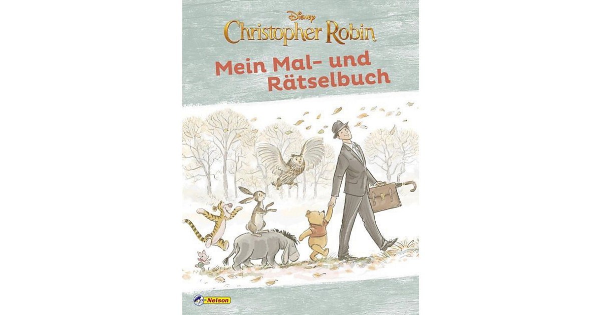 Buch - Disney Winnie Puuh - Christopher Robin: Mein Mal- und Rätselbuch