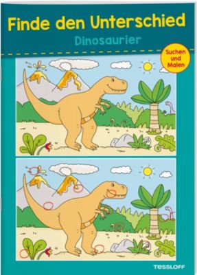 Buch - Finde den Unterschied: Dinosaurier