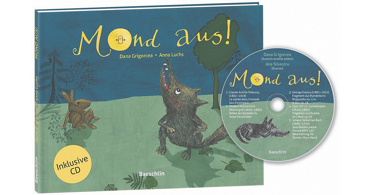 Buch - Mond aus!, mit Audio-CD