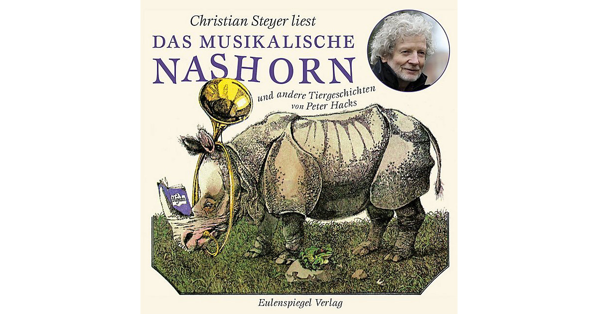 Das musikalische Nashorn und andere Tiergeschichten, 1 Audio-CD Hörbuch
