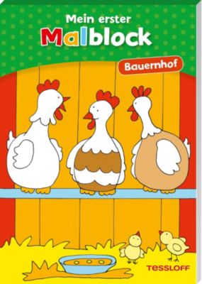 Buch - Erster Malblock: Bauernhof