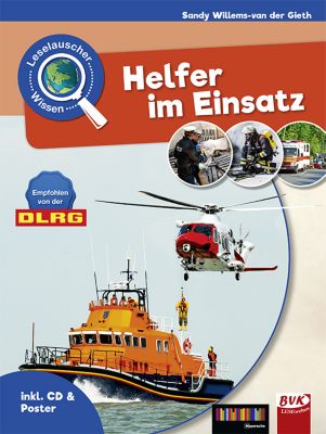 Buch - Leselauscher Wissen: Helfer im Einsatz, mit Audio-CD