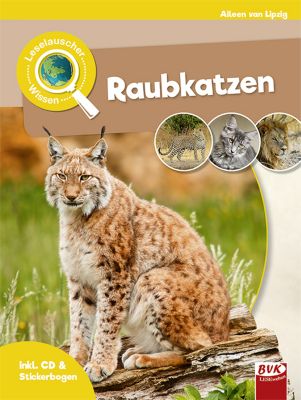 Buch - Leselauscher Wissen: Raubkatzen, mit Audio-CD
