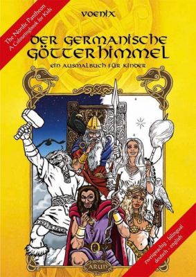 Buch - Der germanische Götterhimmel: Ein Malbuch Kinder Kinder