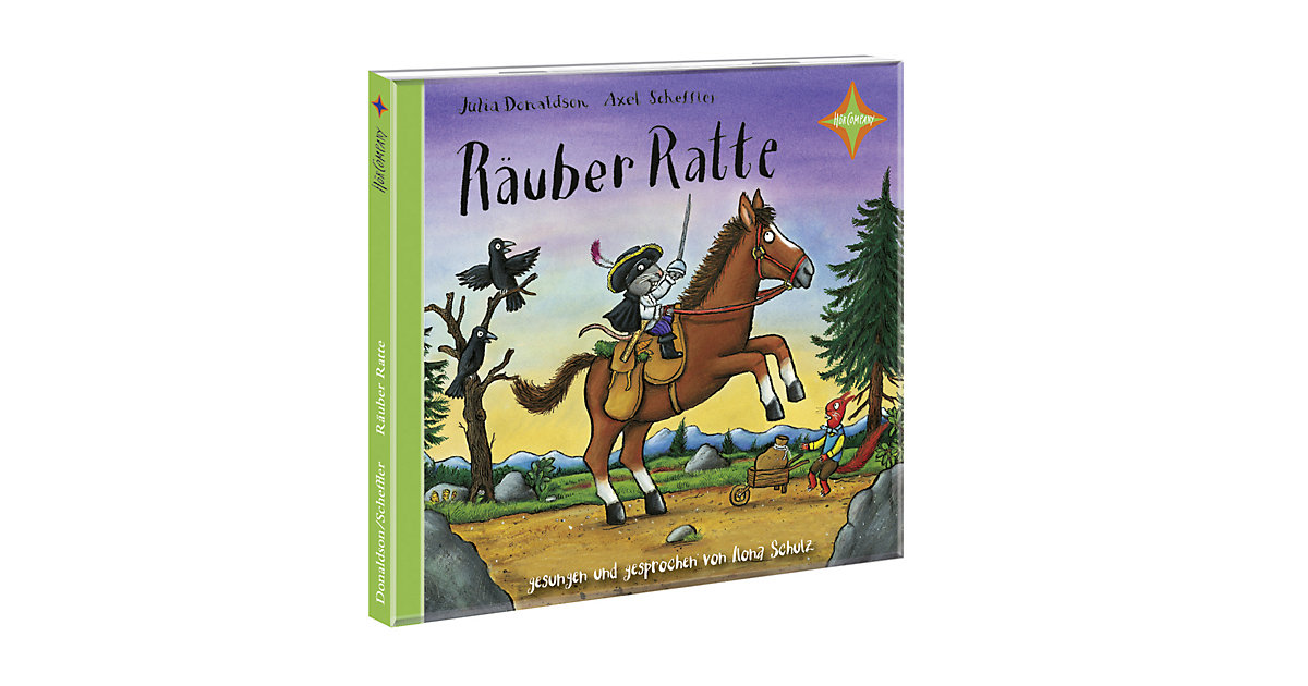 Räuber Ratte, 1 Audio-CD Hörbuch