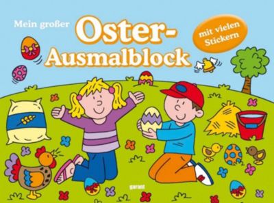 Buch - Oster-Ausmalblock