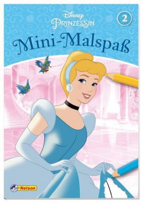 Buch - Disney Prinzessin: Mini-Malspaß, 4 Hefte