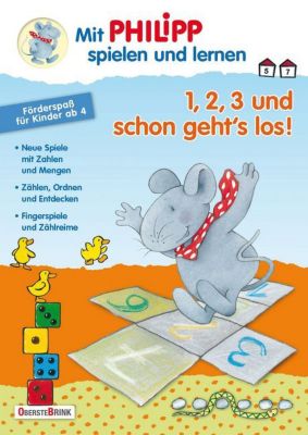Buch - Mit Philipp spielen und lernen: 1, 2, 3 und schon gehts los!