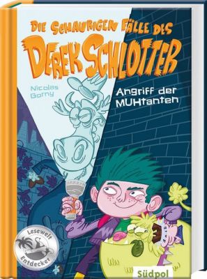 Buch - Die schaurigen Fälle des Derek Schlotter: Angriff der MUHtanten, Band 1