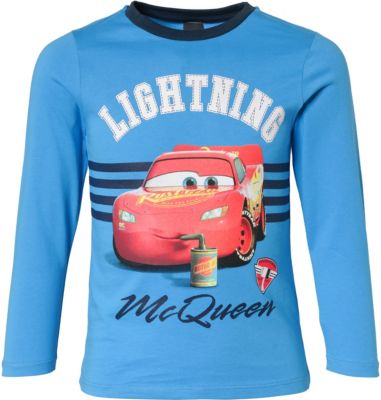 Disney Cars Langarmshirt blau Gr. 98 Jungen Kleinkinder
