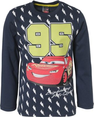 Disney Cars Langarmshirt dunkelblau Gr. 98 Jungen Kleinkinder