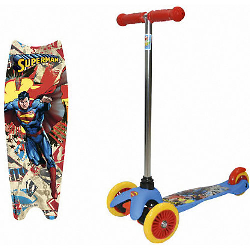 Трехколесный самокат 1Toy Superman от 1Toy