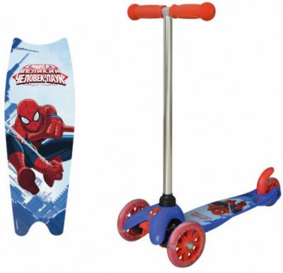 Трехколесный самокат 1Toy Spider-Man