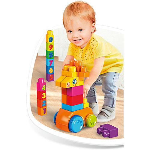 Конструктор Mega Bloks First Builders Жираф 123 от MEGA BLOKS
