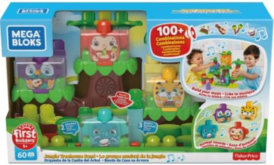 Конструктор Mega Bloks First Builders Джунгли зовут