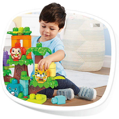 Конструктор Mega Bloks First Builders Джунгли зовут от MEGA BLOKS