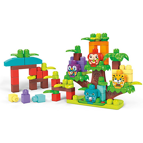 Конструктор Mega Bloks First Builders Джунгли зовут от MEGA BLOKS