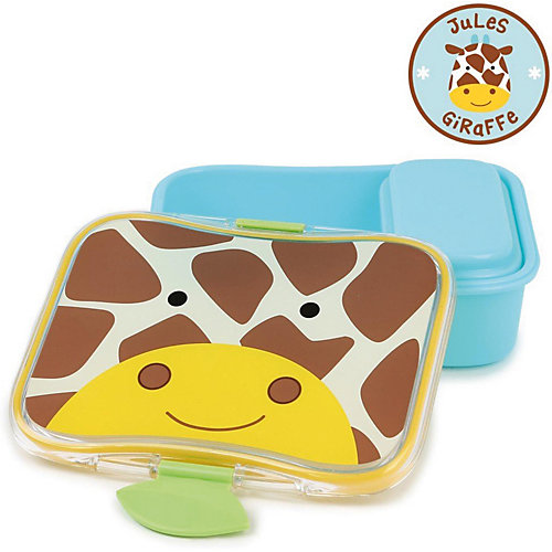 Набор контейнеров для завтрака Skip Hop Zoo Lunch Kit "Жираф" - коричнево-оранжевый от Skip Hop