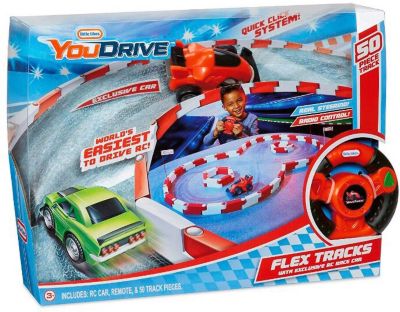 Набор Little Tikes You Drive Flex "Гоночная полоса и красный спорткар"