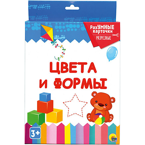 Карточки «Разумные карточки. Цвета и формы» от Проф-Пресс