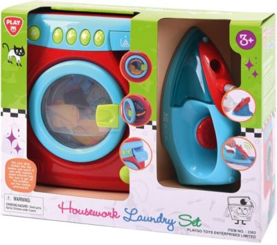 B Spielzeug Waschmaschine mit Funktionen Kinder Elektrogerät Spielwaschmaschine 