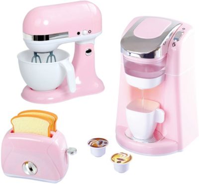Kaffeemaschine Mikrowelle Friteuse Entsafter Küchengeräte NEU Spielküche Kinder 