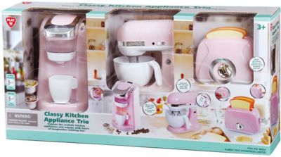 CLASSY KITCHEN APPLIANCE TRIO PINK POD COFFEE MACHINE B O MY MIXER   11742070 02 