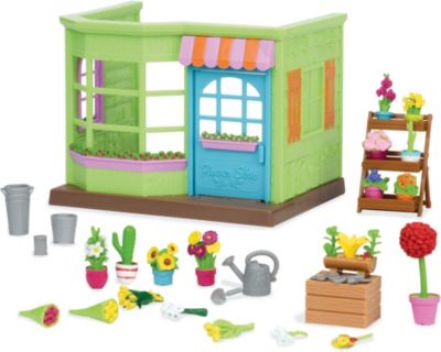 Игровой набор Li'l Woodzeez "Цветочный магазин", с аксессуарами