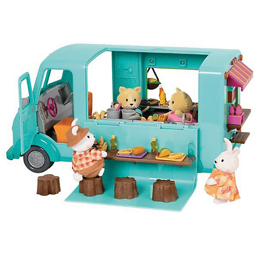 Игровой набор Li'l Woodzeez "Кафе на колесах", с аксессуарами от Li'l Woodzeez