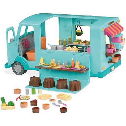 Игровой набор Li'l Woodzeez "Кафе на колесах", с аксессуарами от Li'l Woodzeez