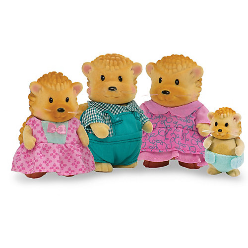 Игровой набор Li'l Woodzeez "Семья ежиков" от Li'l Woodzeez