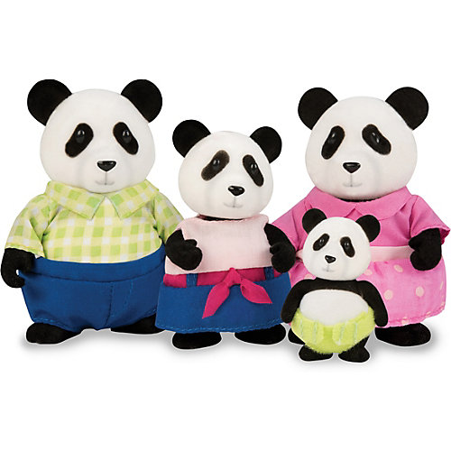 Игровой набор Li'l Woodzeez "Семья панд" от Li'l Woodzeez