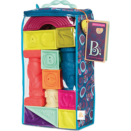 Мягкий конструктор B.Toys, кубики и другие формы