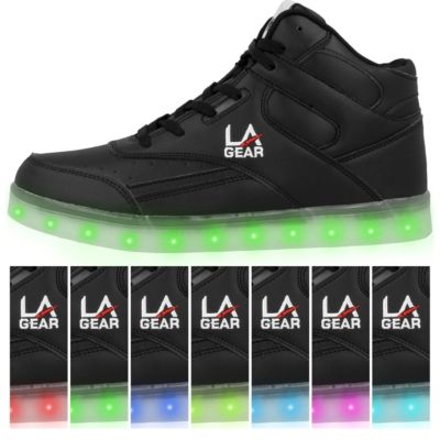 laag Legende Uitgestorven Flo Lights Sneaker mid Unisex Kinder Sneakers High, LA Gear, schwarz |  myToys