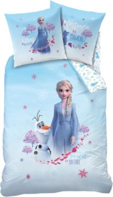 Kinderbettwasche Disney S Die Eiskonigin 2 Frozen 2 Destiny 80 X 80 Cm 135 X 200 Cm Disney Die Eiskonigin