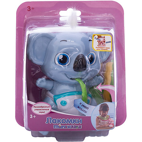 Интерактивная игрушка Abtoys «Лакомки: Коала», звук от ABtoys